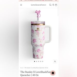 Stanley x Love Shack Fancy 40 oz tumblr